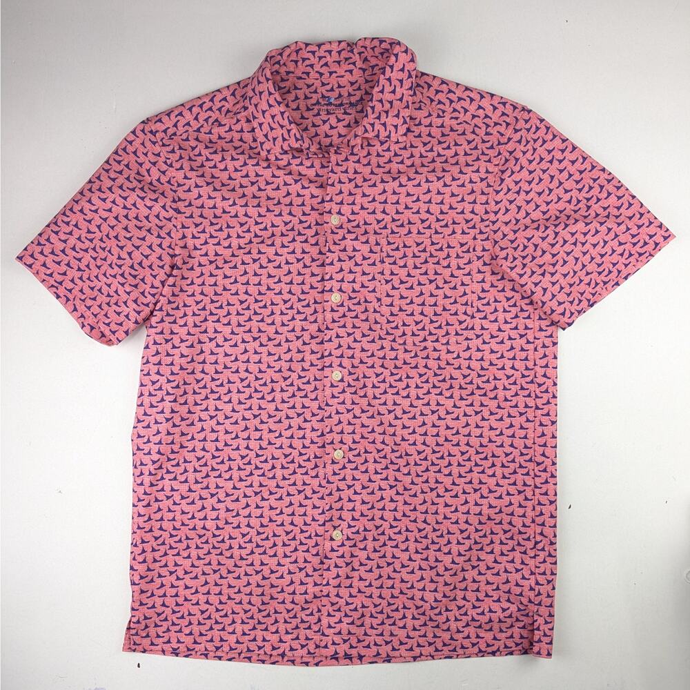 Vineyard Vines On The Go Performance Button Up Shirt - Men's Small